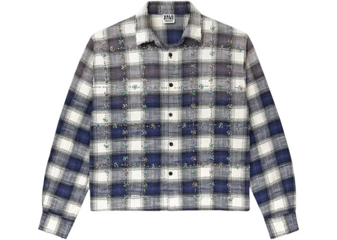Vale Forever Sky Gems L/S Flannel Navy