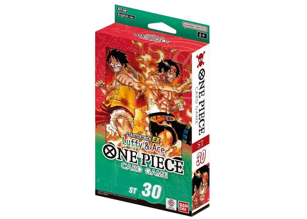2026 Bandai One Piece Card Game Starter Deck Ex- Luffy & Ace Box