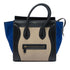 Tricolor Luggage Bag Leather Mini