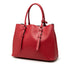 Belted Strap Cuir Double Tote Saffiano Leather Medium