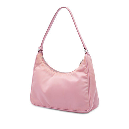 Re-Edition 2005 Hobo Tessuto with Saffiano Leather Mini