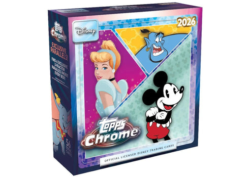 2026 Topps Chrome Disney Mega Box