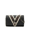 Twist Chain Wallet Epi Leather with Monogram Canvas and Studded Leather