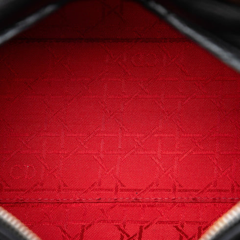 Vintage Lady Dior Bag Cannage Quilt Lambskin Medium