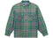 Supreme Quilted Lined Flannel Snap Shirt Green