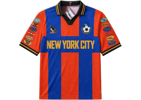 Mazzi Sports Mayor Zohran Mamdani New York City World Cup Kit Jersey (NYC Exclusive) Red/Blue