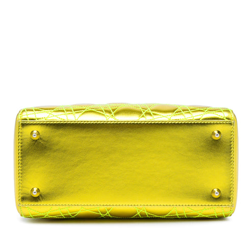Lady Dior Bag Cannage Quilt Lambskin Medium