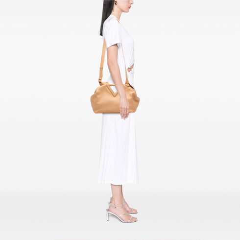 Point Shoulder Bag Leather Medium