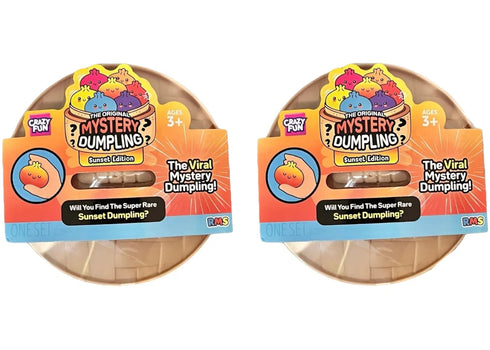 Squishy Bun Mystery Dumpling Sunset Edition Blind Box 2x Lot