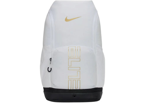 Nike Varsity Elite 32L Backpack White/Black/Metallic Gold