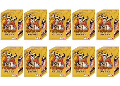 2026 Bandai One Piece The World's Strongest Warriors (OP-17) Double Pack Set Vol. 12 10x Lot
