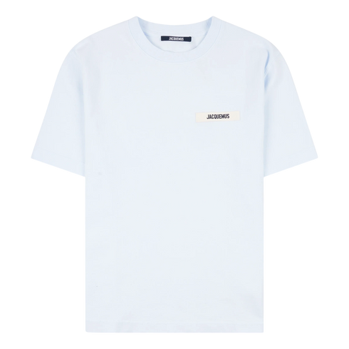 Le t-shirt Gros Grain Jacquemus Light Blue