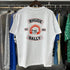 Rhude T-shirts Flame Death Knight Skull Print Cotton Casual Short Sleeve Men and Women