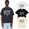Rhude T-shirts Diamond Solid Color Letter Printing Cotton Casual Short Sleeve Men and Women