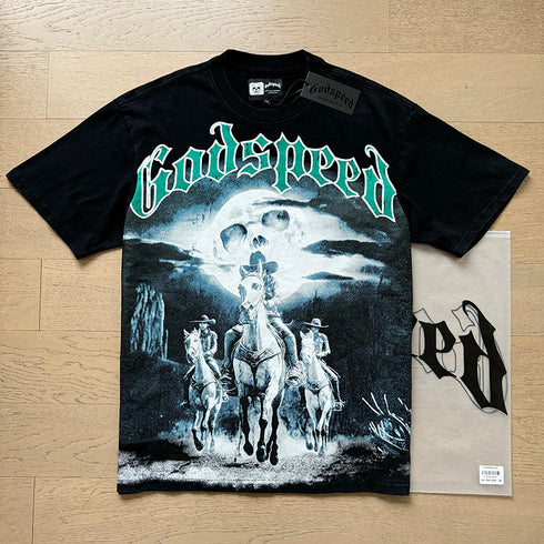 Godspeed T-shirts Retro Fantasy Pattern