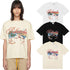 Rhude T-shirts Cannes Beach Coconut Printing Cotton Casual Short Sleeves Men and Women