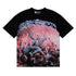 Godspeed T-shirts Skeletons Crowd Printed Cotton Casual Short Sleeves Men and Women
