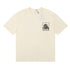 Rhude T-shirts Moon Badge Printing Cotton Casual Short Sleeve Men and Women