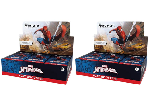 2025 Magic: The Gathering Marvel's Spider-Man Play Booster Box 2x Lot