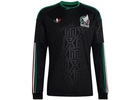 adidas Mexico 26 Third Long Sleeve Jersey Black