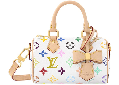 Louis Vuitton x Takashi Murakami Nano Speedy Multicolored