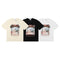 Rhude T-shirts Varenna Town Printed Cotton Casual Short Sleeves Men and Women