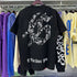 Godspeed T-shirts Los Angeles Hollywood Hills Fire Print Cotton Casual Short Sleeve Men and Women