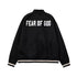 Fifth Collection Half Zip Satin Coaches Jacket justin bieber same style