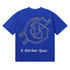 Godspeed T-shirts Spacesuit Pyramid Printing Cotton Casual Crew Neck Short Sleeve Men and Women