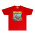 Gallery Dept T Shirt Retro Printed Loose Short-Sleeved Shirt