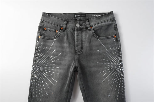 PURPLE Fashion Jeans 9123