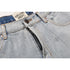 Gallery Dept Jeans leather label embroidery water ripple gradual change wash jeans