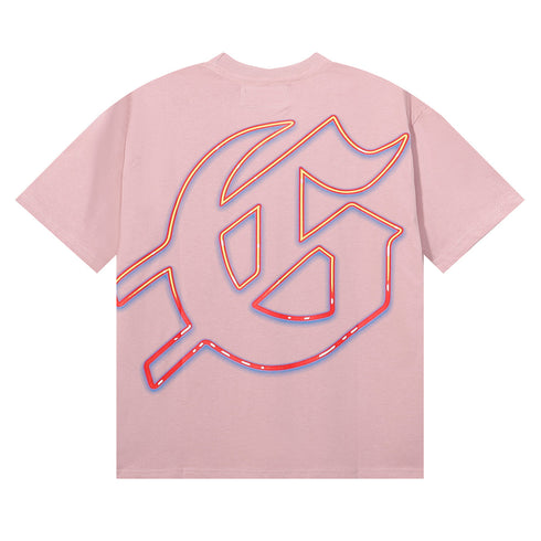 Godspeed T-shirts Skull Racing Printed Cotton Casual Short Sleeves Men and Women
