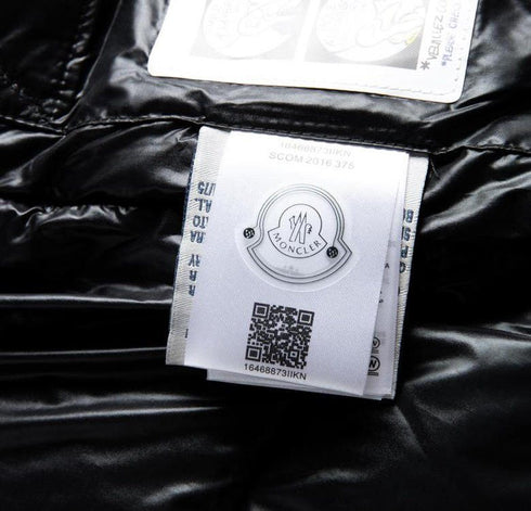 Moncler Black Quilted Puffer Vest