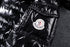 Moncler Black Glossy Hooded Puffer Coat