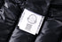 Moncler Black Glossy Hooded Puffer Coat
