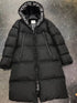 Moncler Long Hooded Quilted Puffer Coat