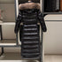 Moncler Women's Long Belted Puffer Coat