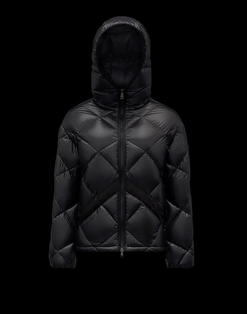 Moncler Women's Hooded Diamond-Quilt Puffer Coat