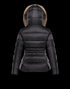 Moncler Fur-Trim Belted Puffer Coat