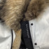 Moncler Belted Fur-Trim Hooded Coat