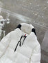 Moncler Hood-Print Hooded Puffer Coat