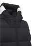 Moncler Hood-Print Hooded Puffer Coat