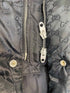 GUCCI Tonal Monogram Long Down Jacket