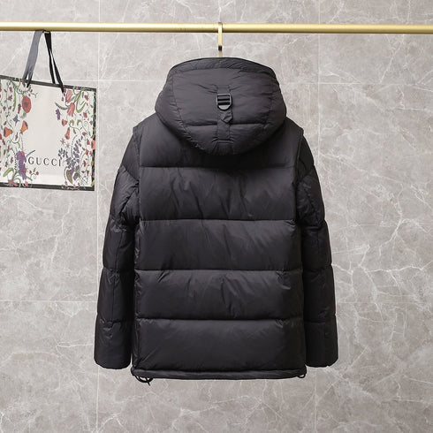 Burberry Hooded Short Down Jacket