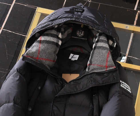 Burberry Hooded Short Down Jacket