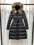 Moncler Long Belted Puffer Coat