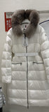 Moncler Long Belted Puffer Coat