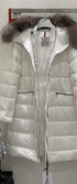 Moncler Long Belted Puffer Coat
