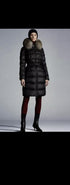 Moncler Long Belted Puffer Coat
